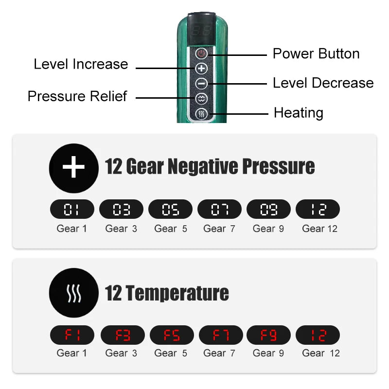 3-In-1 Wireless Cupping Massager